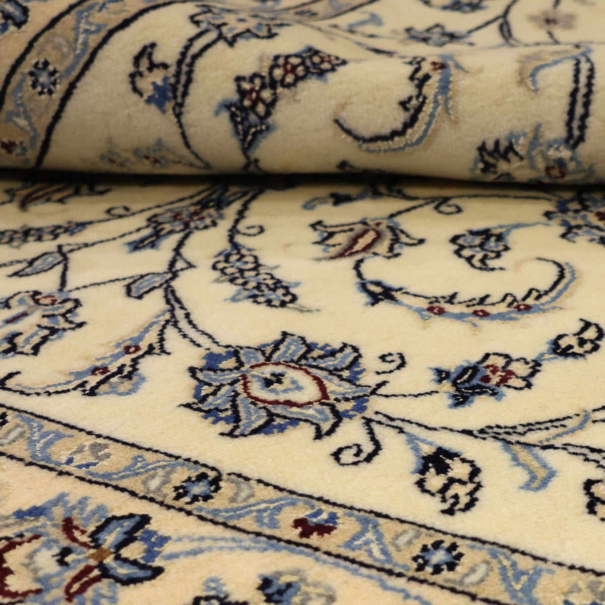 Persisk matta - Nain - Royal - Kungliga - 161 x 108 cm - beige