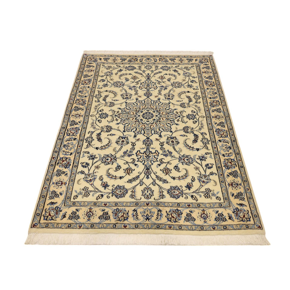 Persisk matta - Nain - Royal - Kungliga - 161 x 108 cm - beige