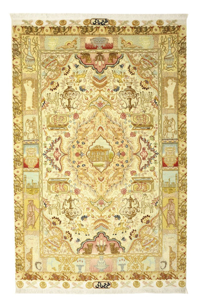Tabriz - 50 Raj Mattan 102x160cm - Persisk matta
