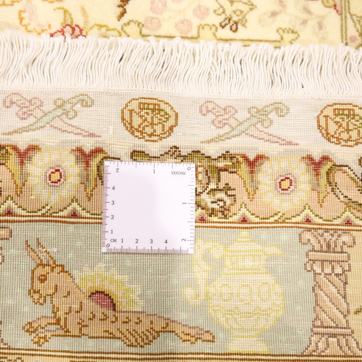 Persisk matta - Tabriz - Royal - Kungliga - 160 x 102 cm - sand