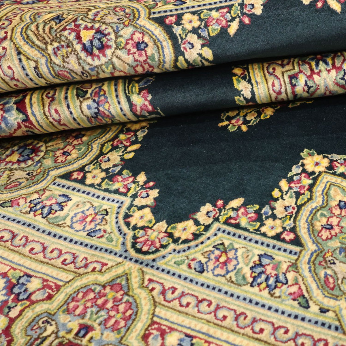 Persisk matta - Classic - 152 x 92 cm - mörkblå