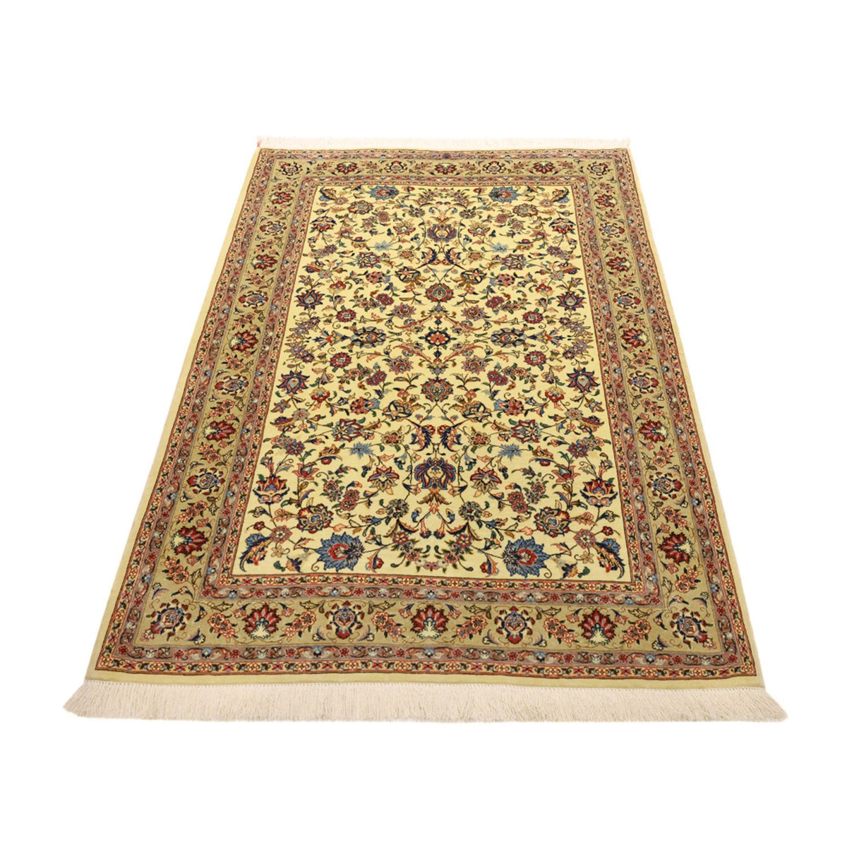 Persisk matta - Isfahan - Premium - 153 x 100 cm - beige