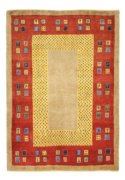 Loribaft Mattan 108x158cm - Perserteppich Wollteppich