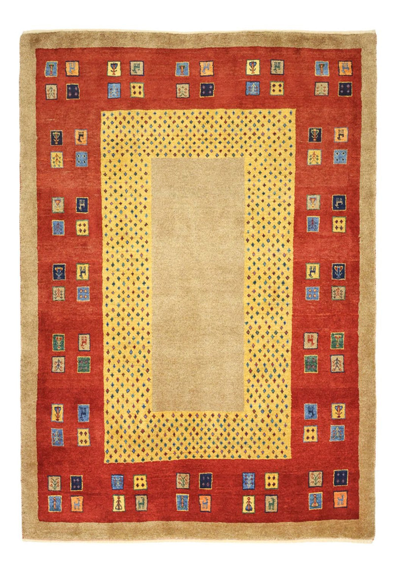 Gabbeh-matta - Loribaft Persian - 158 x 108 cm - flerfärgad