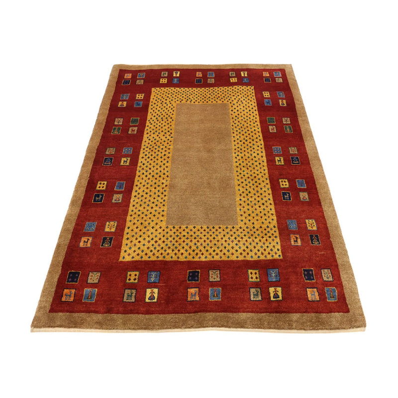 Gabbeh-matta - Loribaft Persian - 158 x 108 cm - flerfärgad