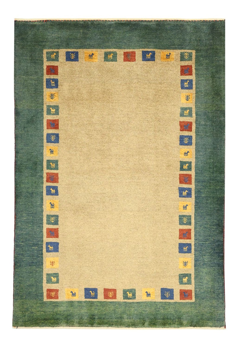 Gabbeh-matta - Loribaft Persian - 128 x 86 cm - flerfärgad