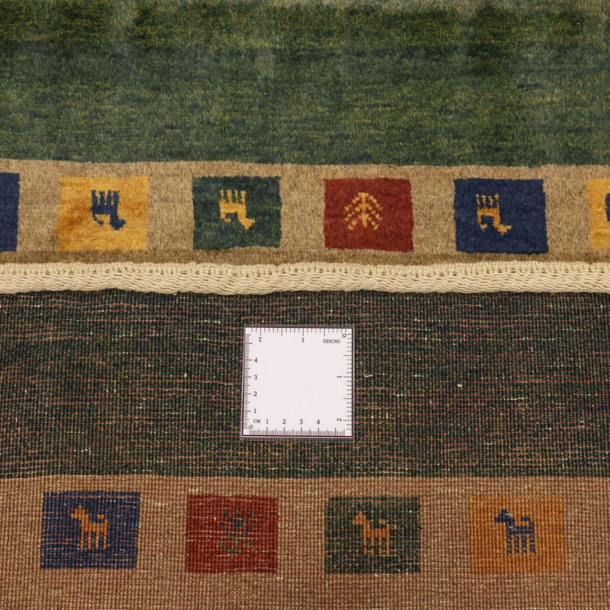 Gabbeh-matta - Loribaft Persian - 128 x 86 cm - flerfärgad