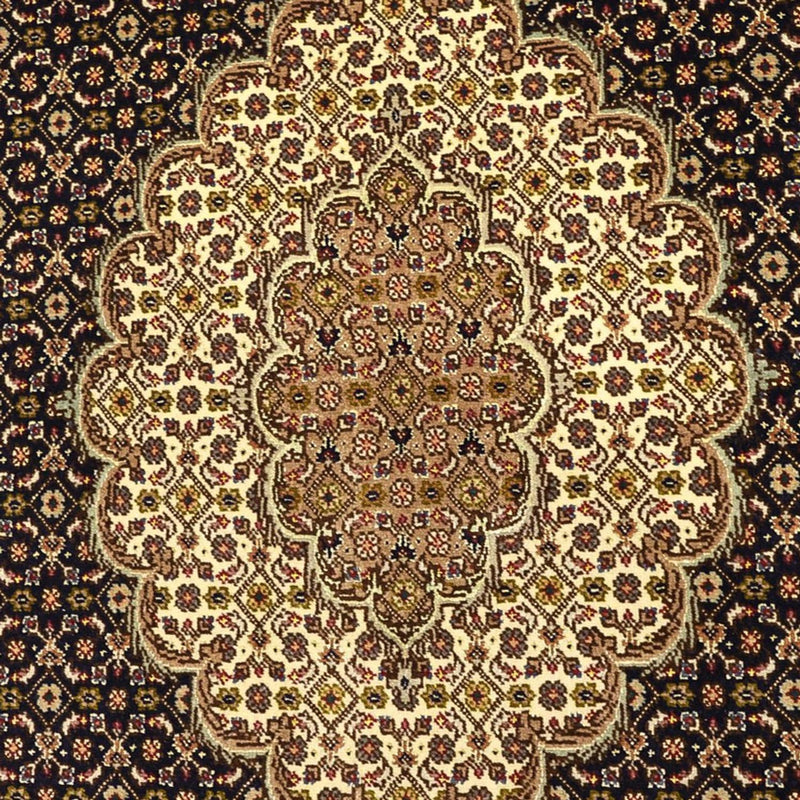 Persisk matta - Tabriz - Royal - Halsband i siden - 160 x 98 cm - mörk beige
