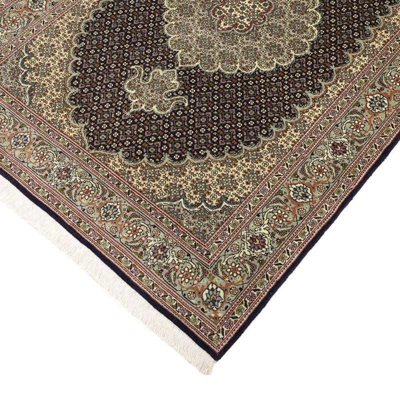Persisk matta - Tabriz - Royal - 147 x 100 cm - mörk beige