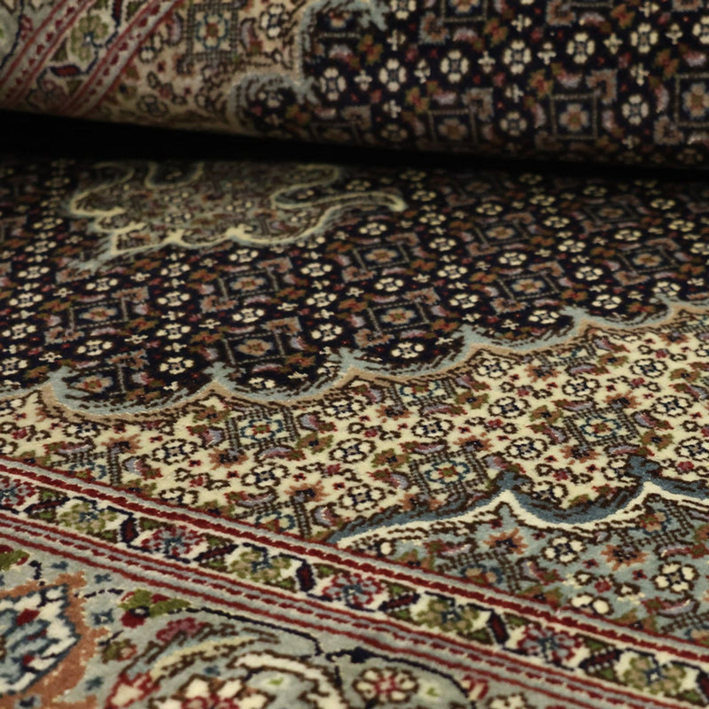 Persisk matta - Tabriz - Royal - 147 x 100 cm - mörk beige