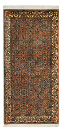 Persisk matta - Bijar - 144 x 71 cm - mörk beige