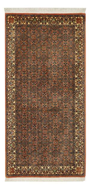 Persisk matta - Bijar - 144 x 71 cm - mörk beige