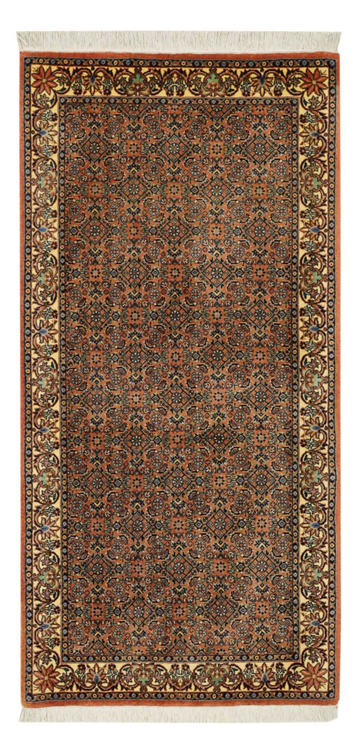 Persisk matta - Bijar - 144 x 71 cm - mörk beige