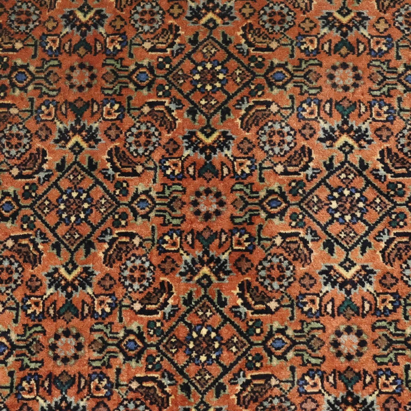 Persisk matta - Bijar - 144 x 71 cm - mörk beige