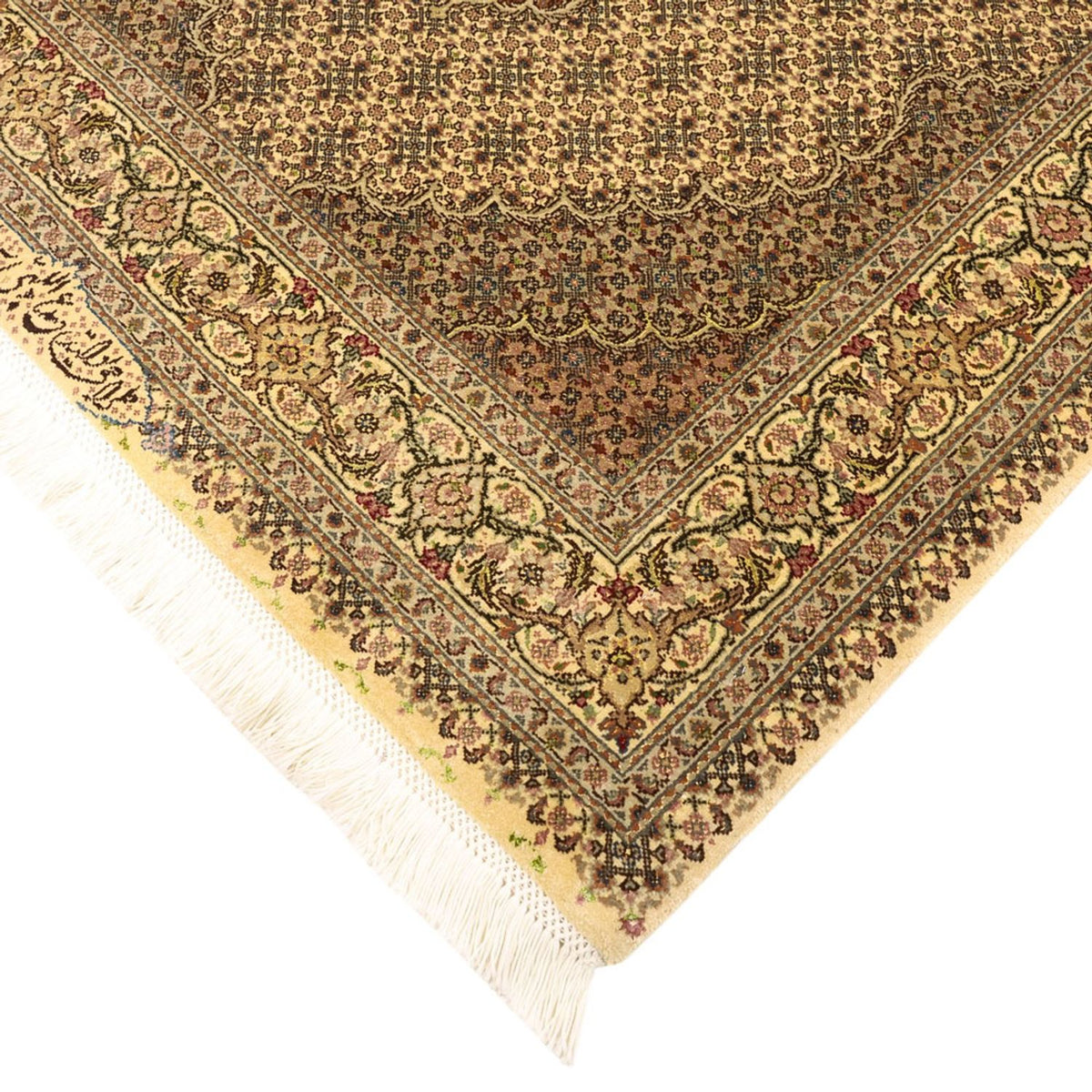 Persisk matta - Tabriz - Royal - Kungliga - 150 x 103 cm - sand