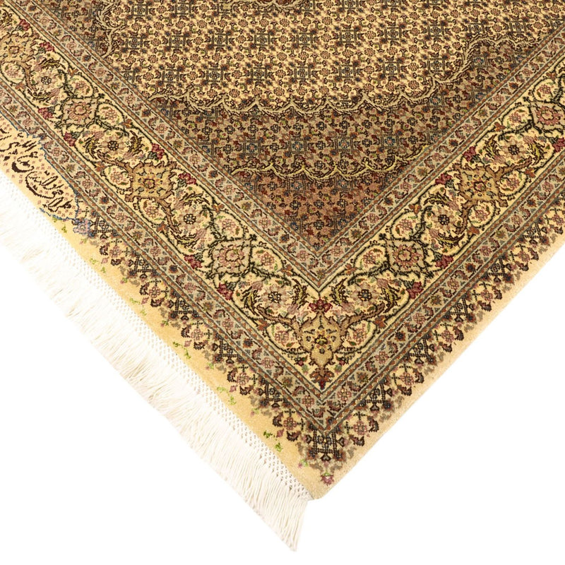 Persisk matta - Tabriz - Royal - Kungliga - 150 x 103 cm - sand