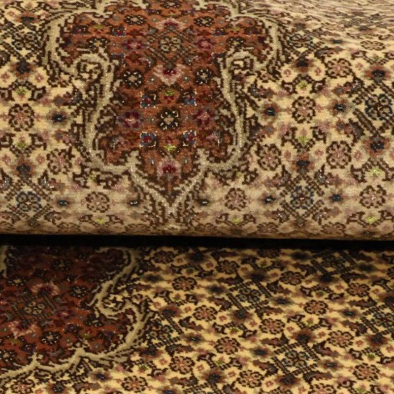 Persisk matta - Tabriz - Royal - Kungliga - 150 x 103 cm - sand