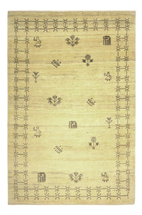 Gabbeh-matta - Kashkuli Persiska - 150 x 101 cm - beige