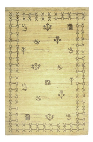 Gabbeh-matta - Kashkuli Persiska - 150 x 101 cm - beige