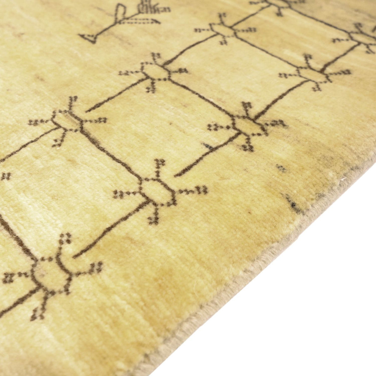 Gabbeh-matta - Kashkuli Persiska - 150 x 101 cm - beige