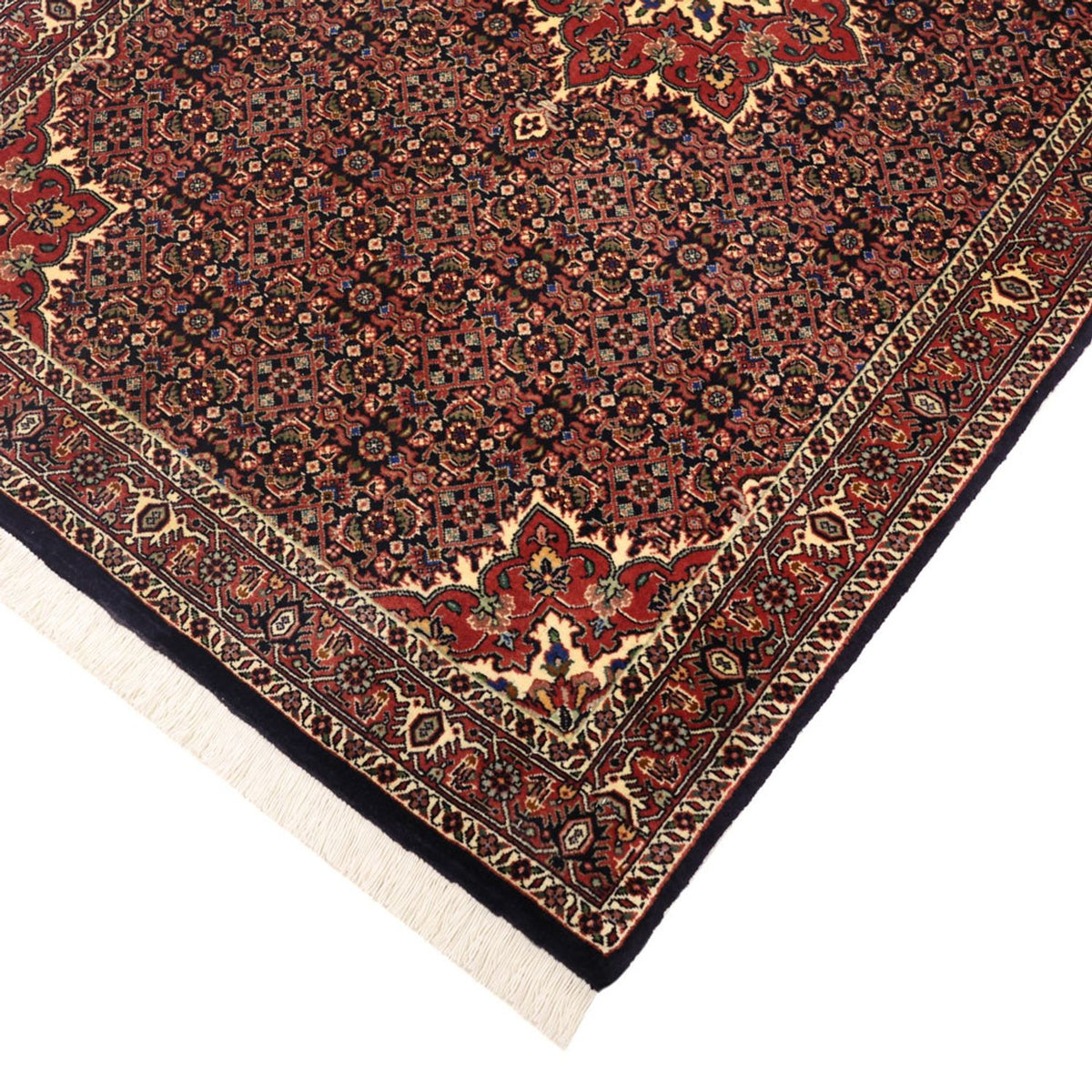 Persisk matta - Bijar - 146 x 90 cm - mörk beige