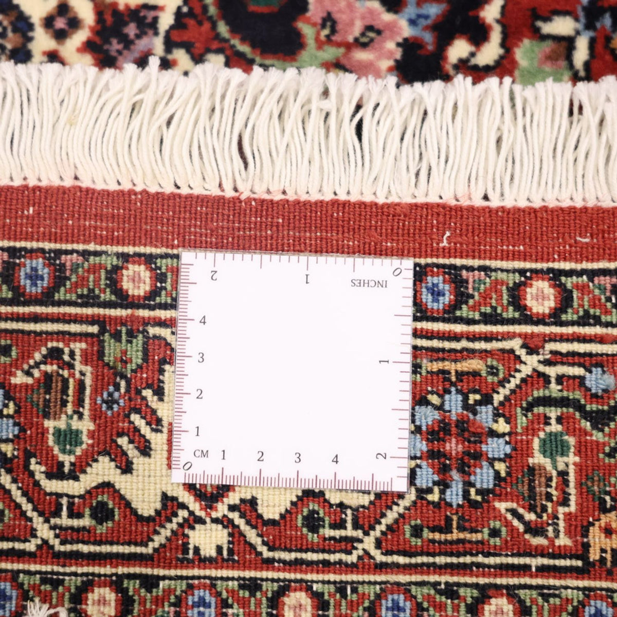 Persisk matta - Bijar - 137 x 72 cm - mörk beige