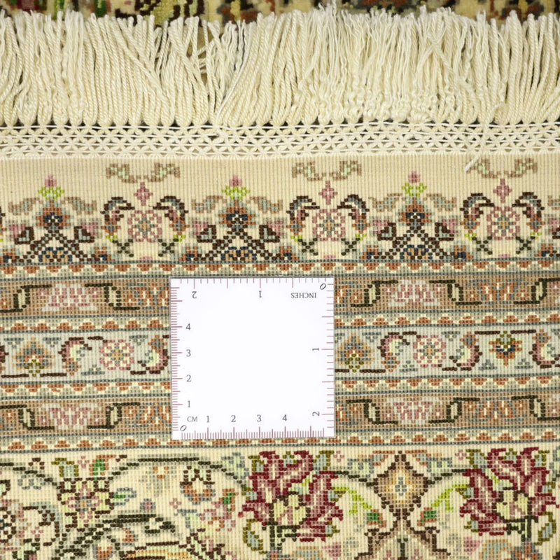 Persisk matta - Tabriz - 300 x 201 cm - ljusbeige