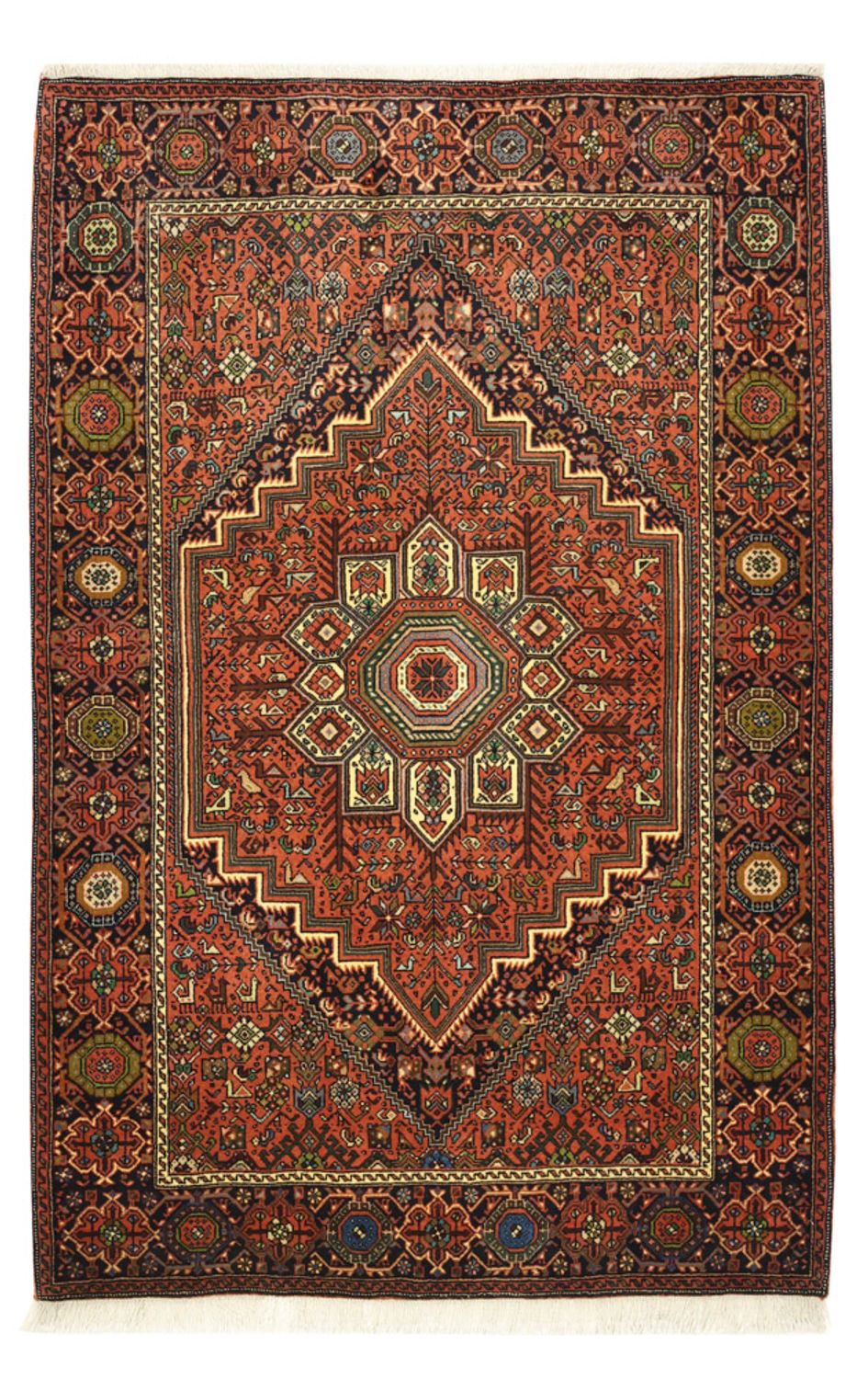 Persisk matta - Nomadic - 156 x 103 cm - terrakotta
