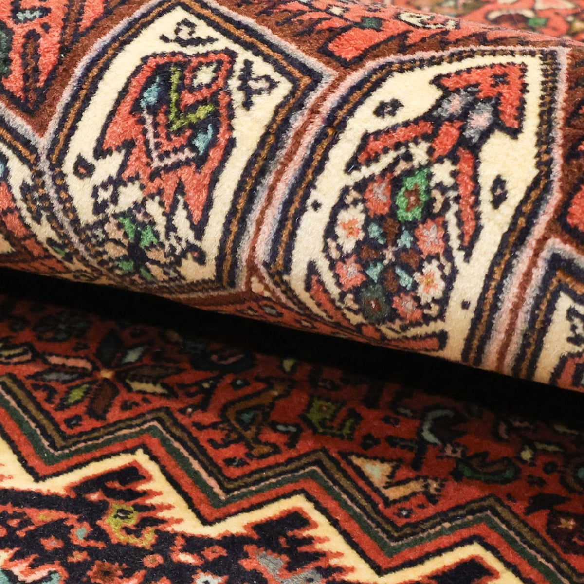 Persisk matta - Nomadic - 156 x 103 cm - terrakotta