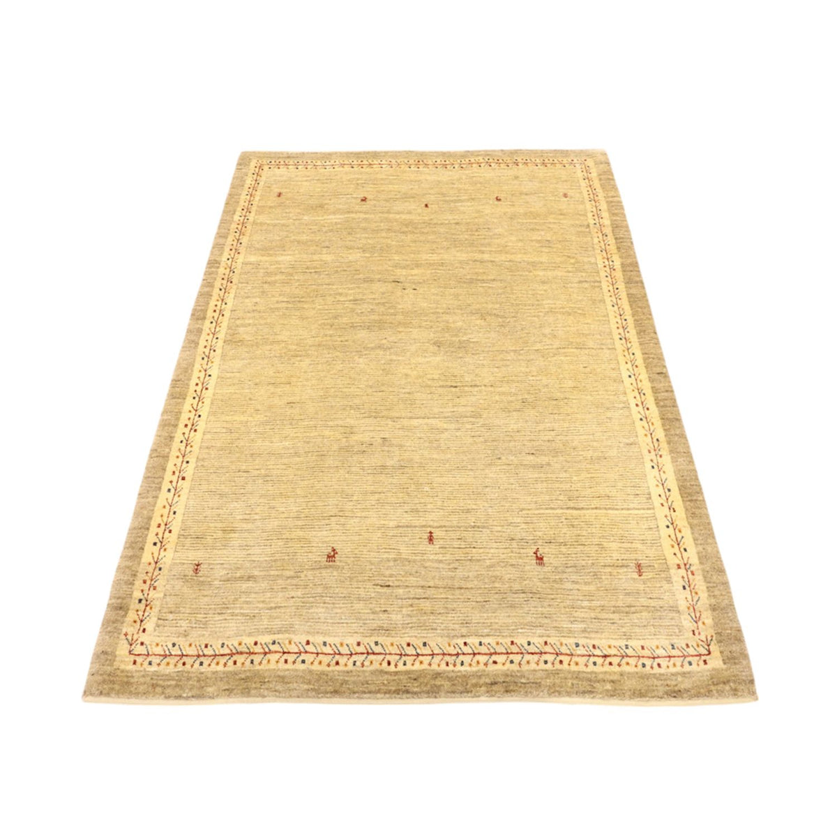 Gabbeh-matta - Kashkuli Persiska - 158 x 112 cm - beige