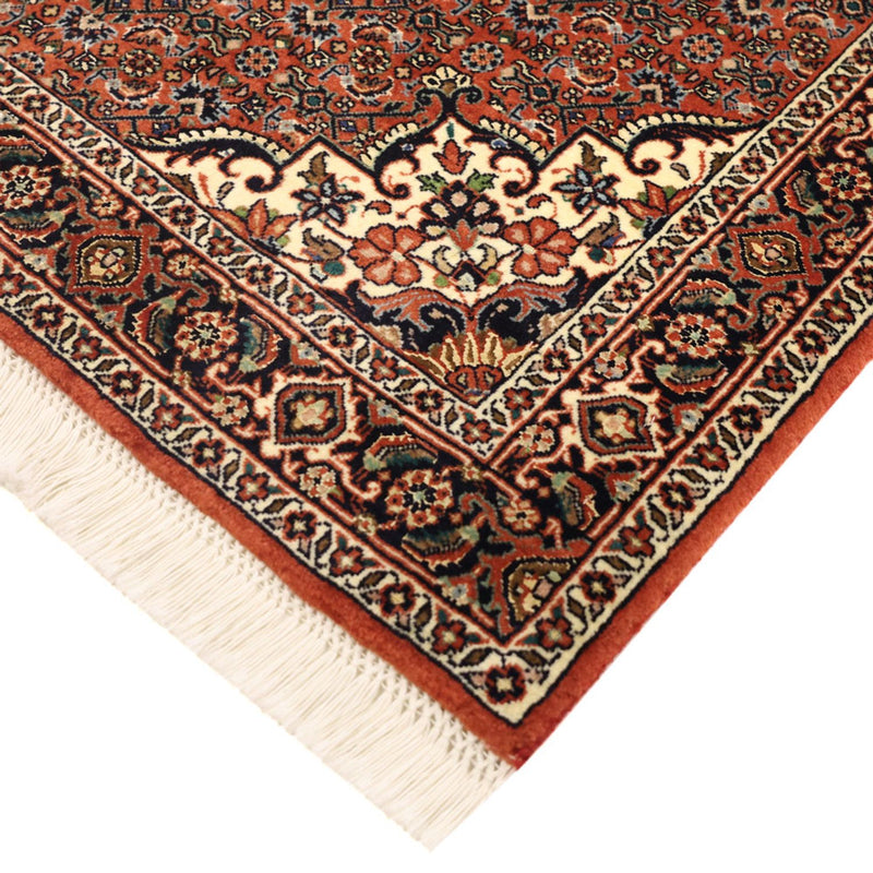 Persisk matta - Bijar - 141 x 89 cm - mörk beige