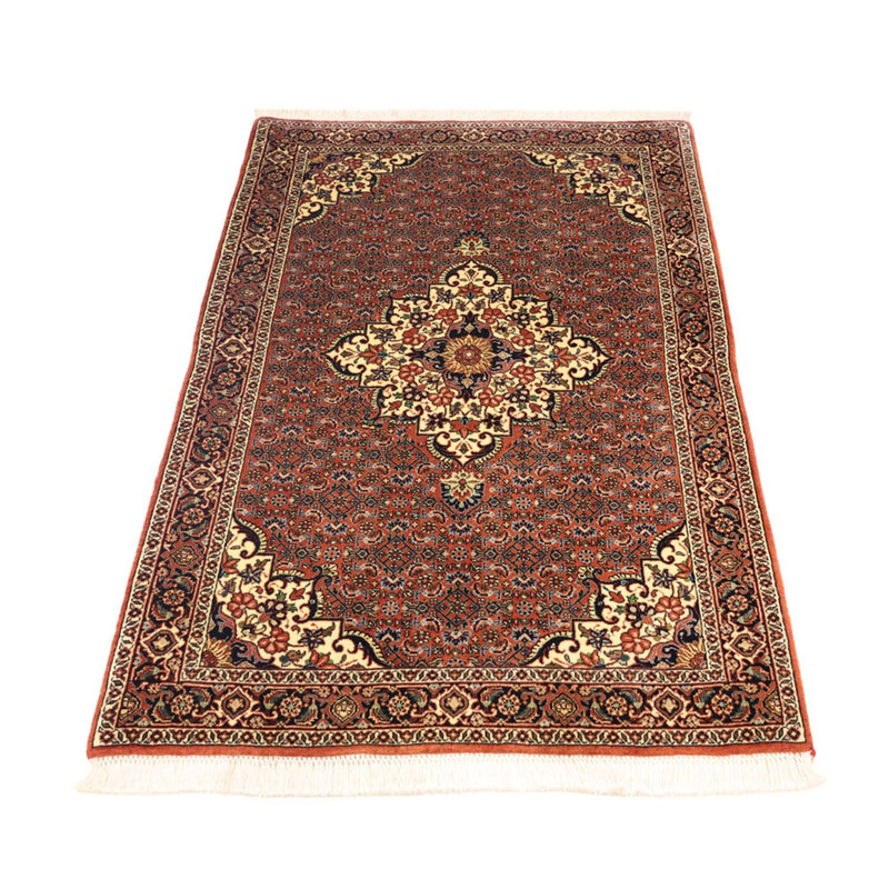 Persisk matta - Bijar - 141 x 89 cm - mörk beige