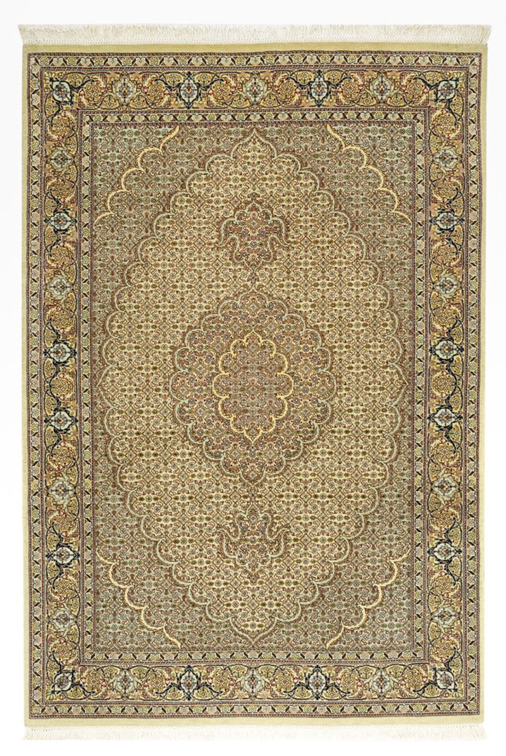 Persisk matta - Tabriz - 148 x 102 cm - sand