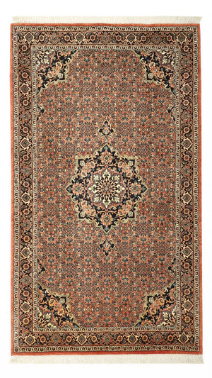 Persisk matta - Bijar - 151 x 87 cm - mörk beige