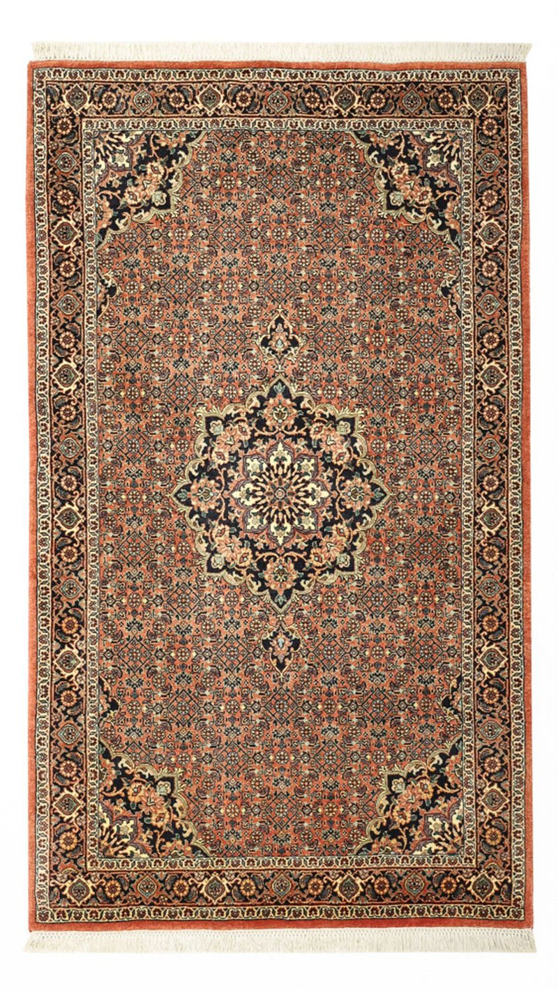 Persisk matta - Bijar - 151 x 87 cm - mörk beige