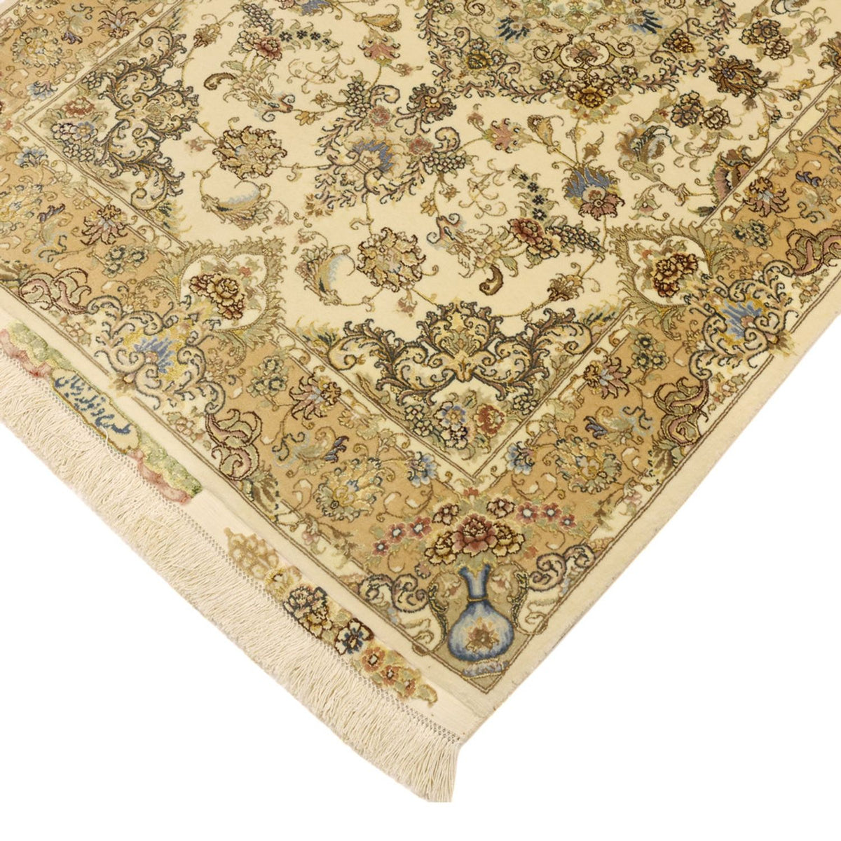 Persisk matta - Tabriz - Royal - 160 x 99 cm - beige