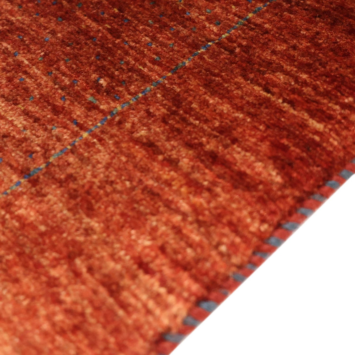 Gabbeh-matta - Kashkuli Persiska - 122 x 79 cm - mörkröd