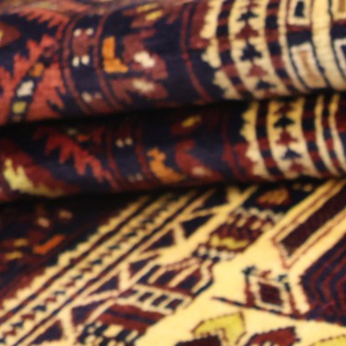 Baluch-matta - 142 x 96 cm - flerfärgad