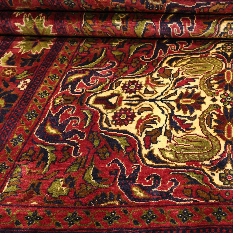 Runner Baluch-matta - 223 x 128 cm - mörkröd