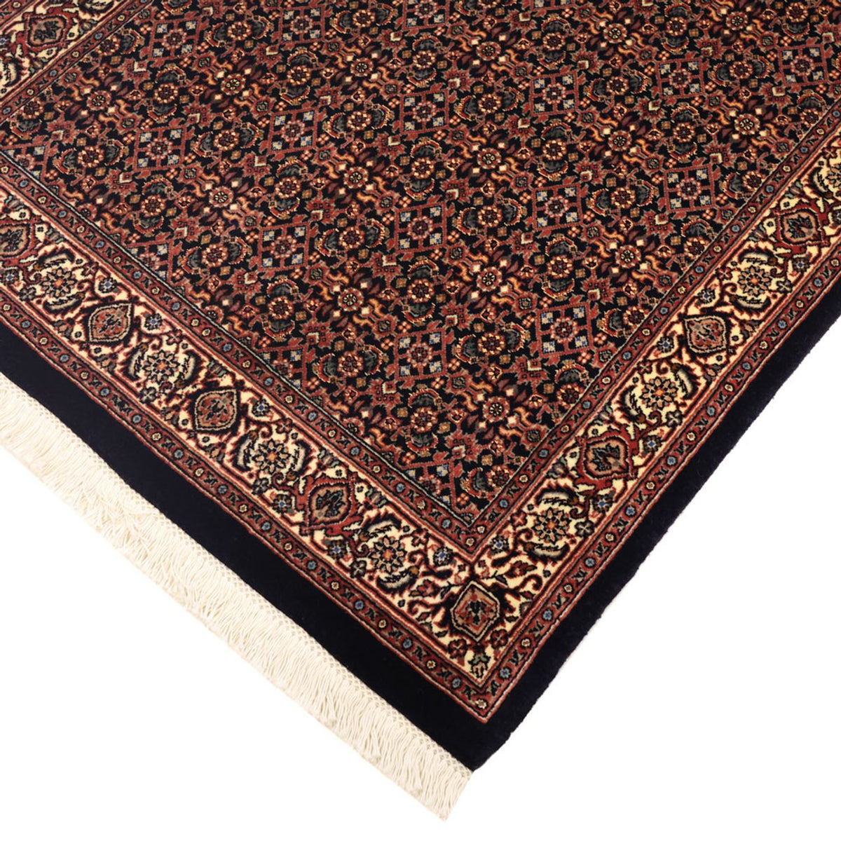 Persisk matta - Bijar - 152 x 88 cm - mörk beige