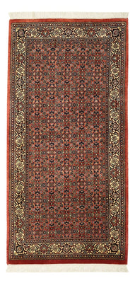 Persisk matta - Bijar - 142 x 72 cm - mörk beige