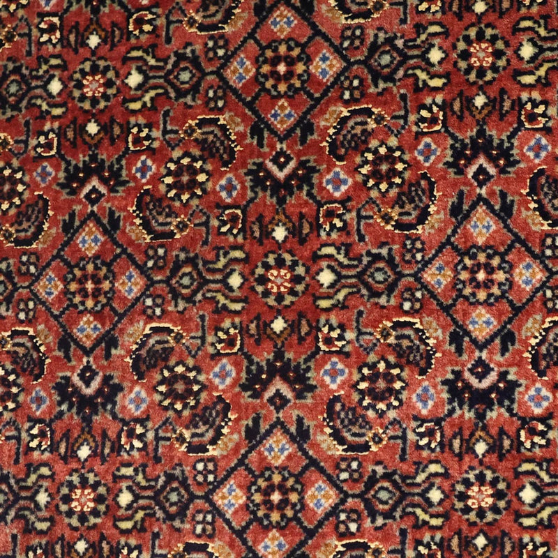 Persisk matta - Bijar - 142 x 72 cm - mörk beige