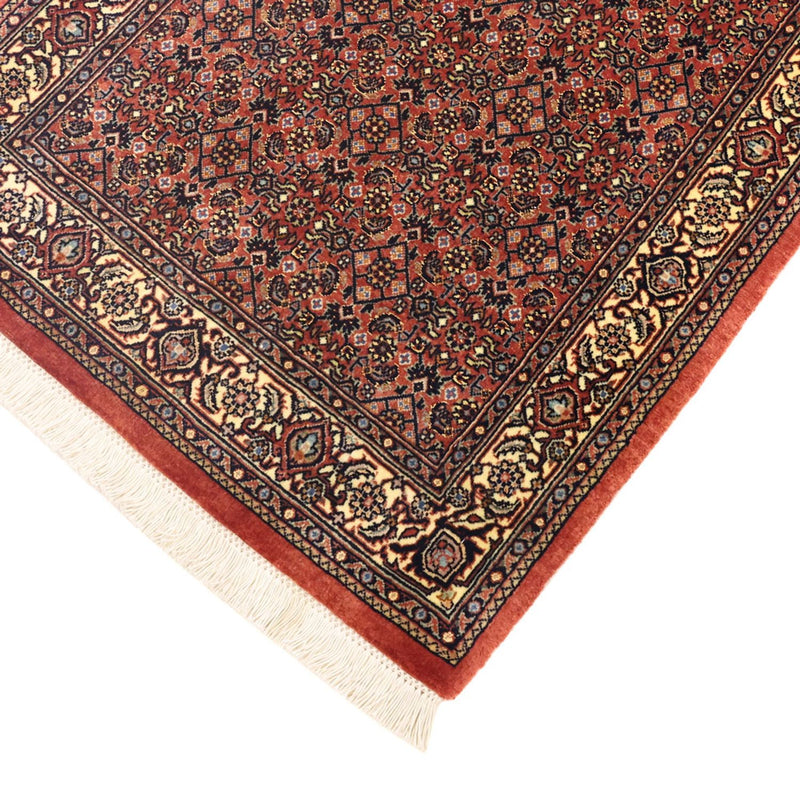 Persisk matta - Bijar - 142 x 72 cm - mörk beige