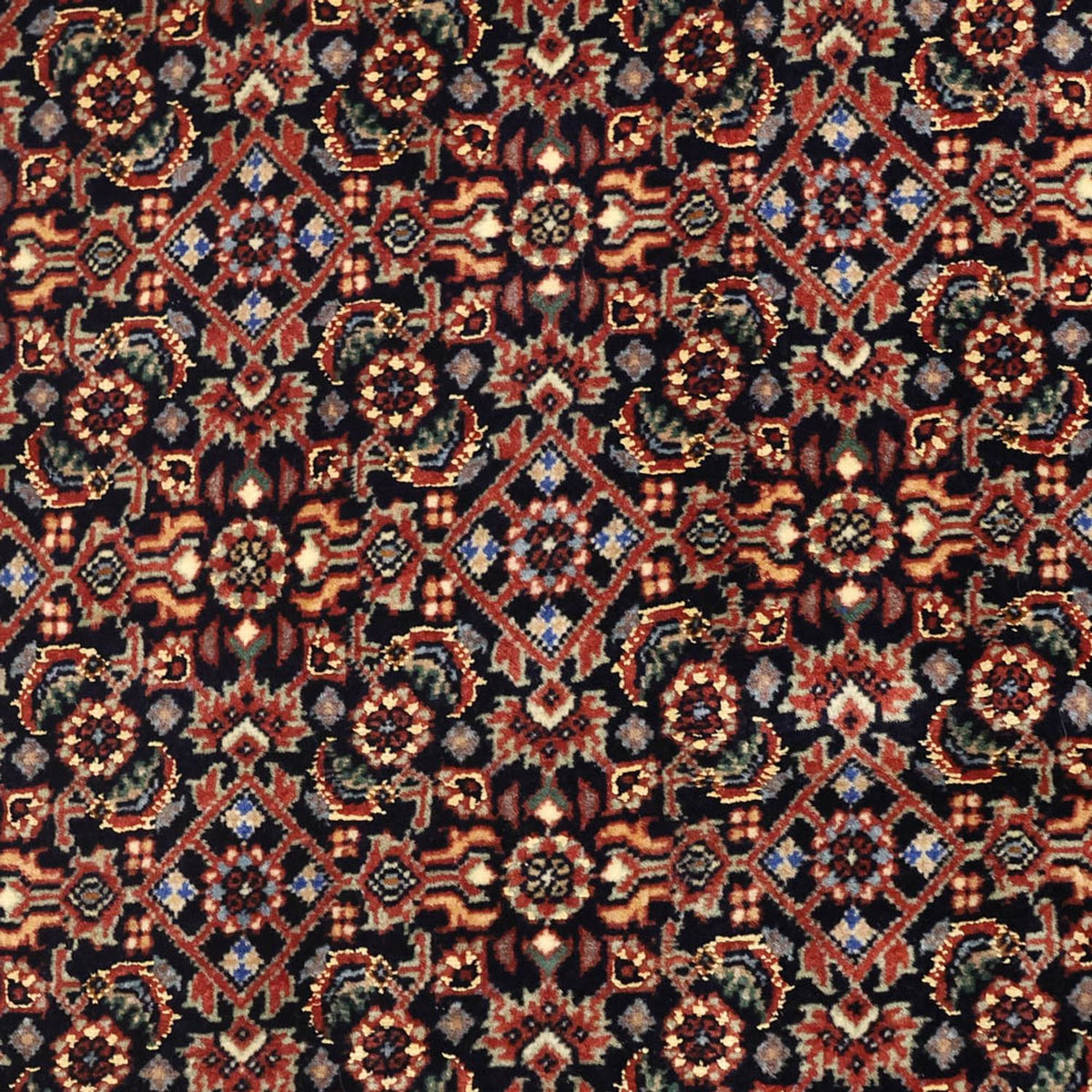Persisk matta - Bijar - 146 x 90 cm - mörk beige