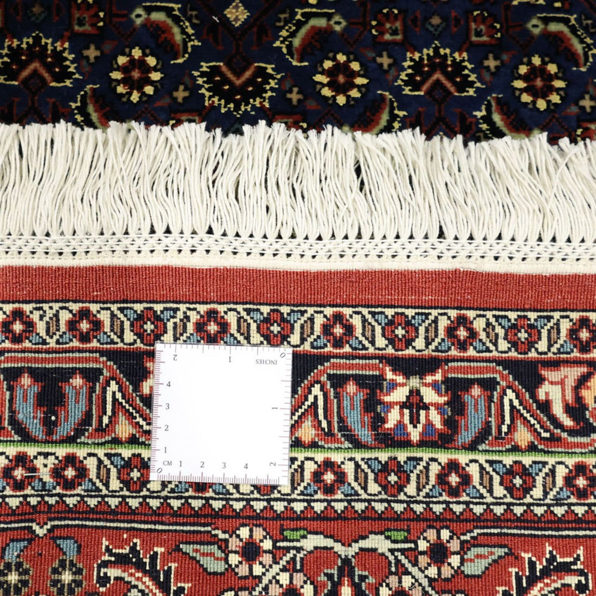 Persisk matta - Bijar - Kungliga - 319 x 256 cm - mörkblå