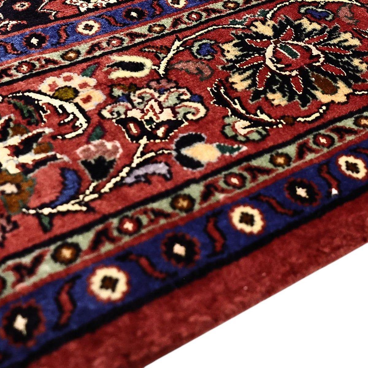 Persisk matta - Bijar - Kungliga - 212 x 130 cm - mörkblå