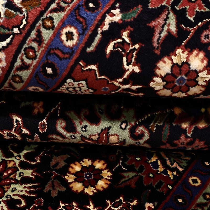 Persisk matta - Bijar - Kungliga - 212 x 130 cm - mörkblå