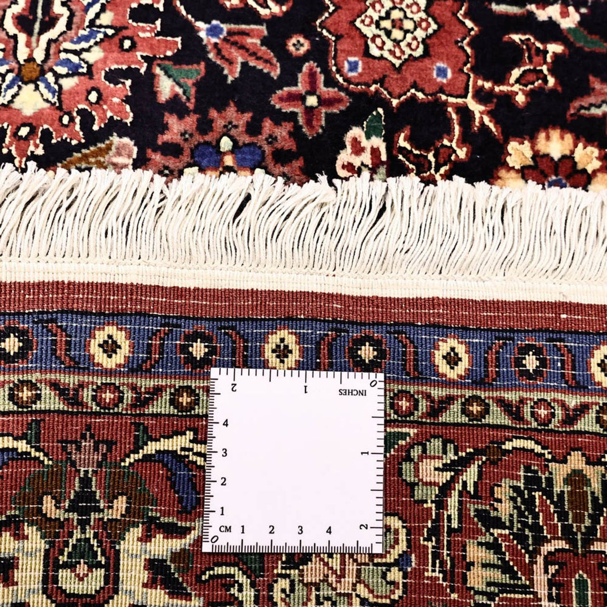 Persisk matta - Bijar - Kungliga - 212 x 130 cm - mörkblå