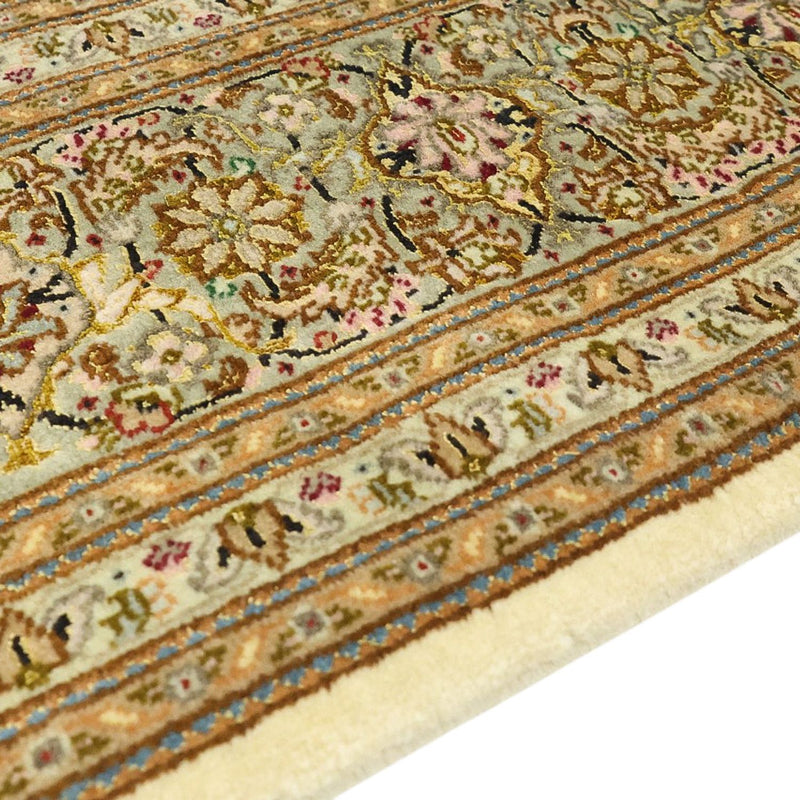 Persisk matta - Tabriz - Royal - 208 x 149 cm - mörk beige