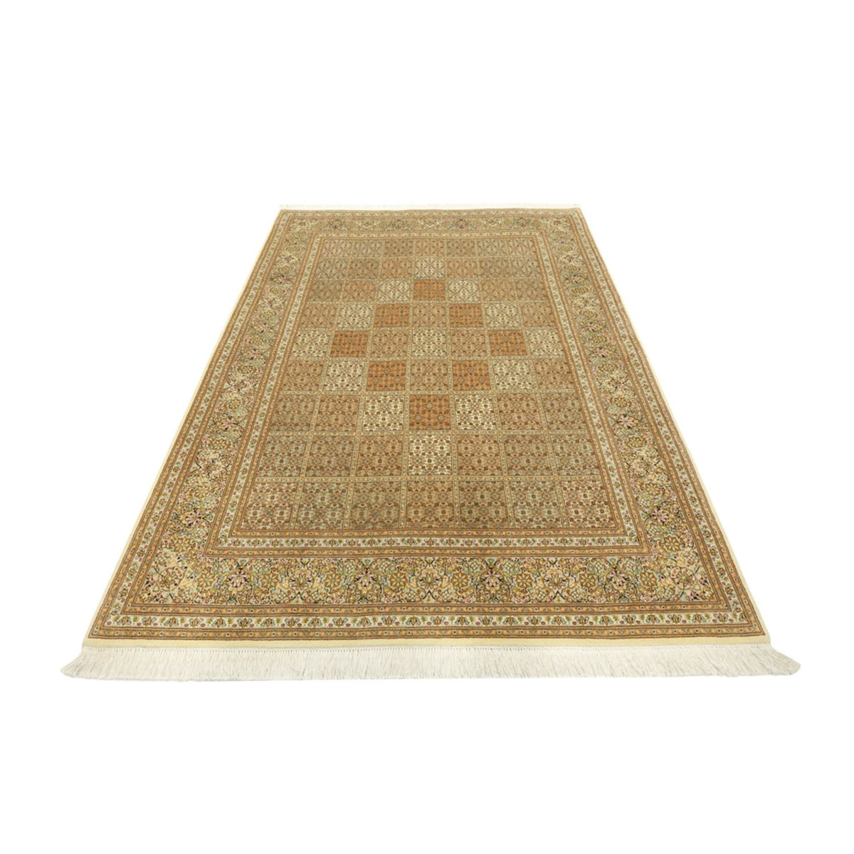 Persisk matta - Tabriz - Royal - 208 x 149 cm - mörk beige